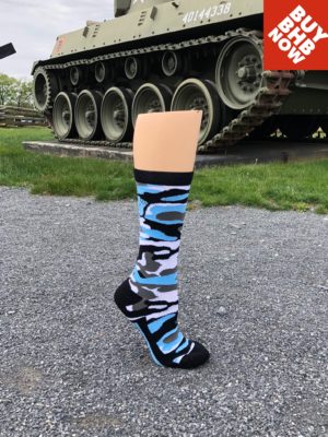 Blue Heel Brand Sporty Camo Blue