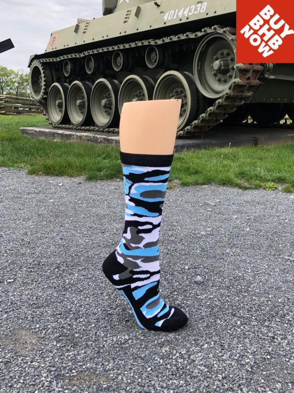 Blue Heel Brand Sporty Camo Blue