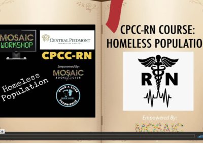 CPCC Nursing School – Homeless Population