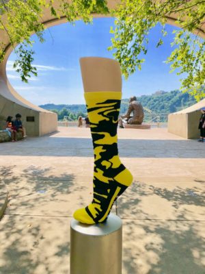 Blue Heel Brand Sporty Camo Black & Yellow